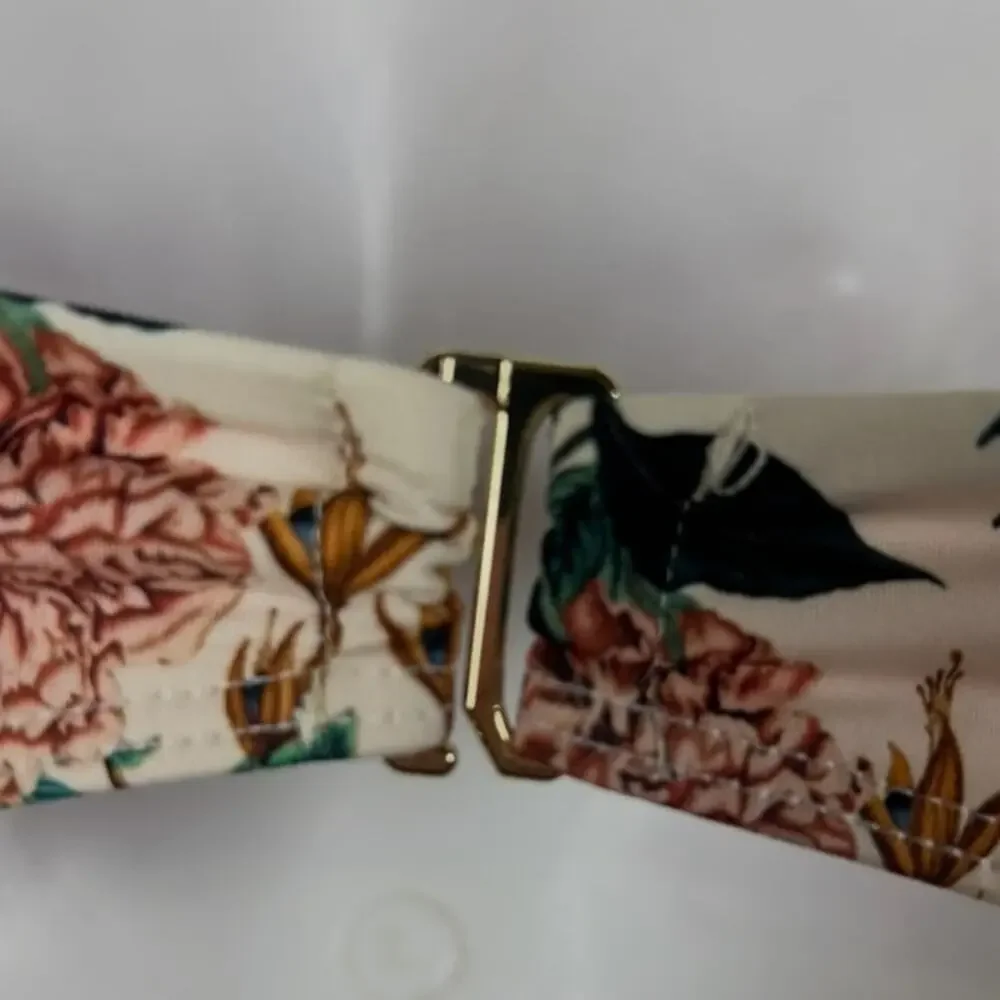 Beach Riot Floral Bikini Top size M